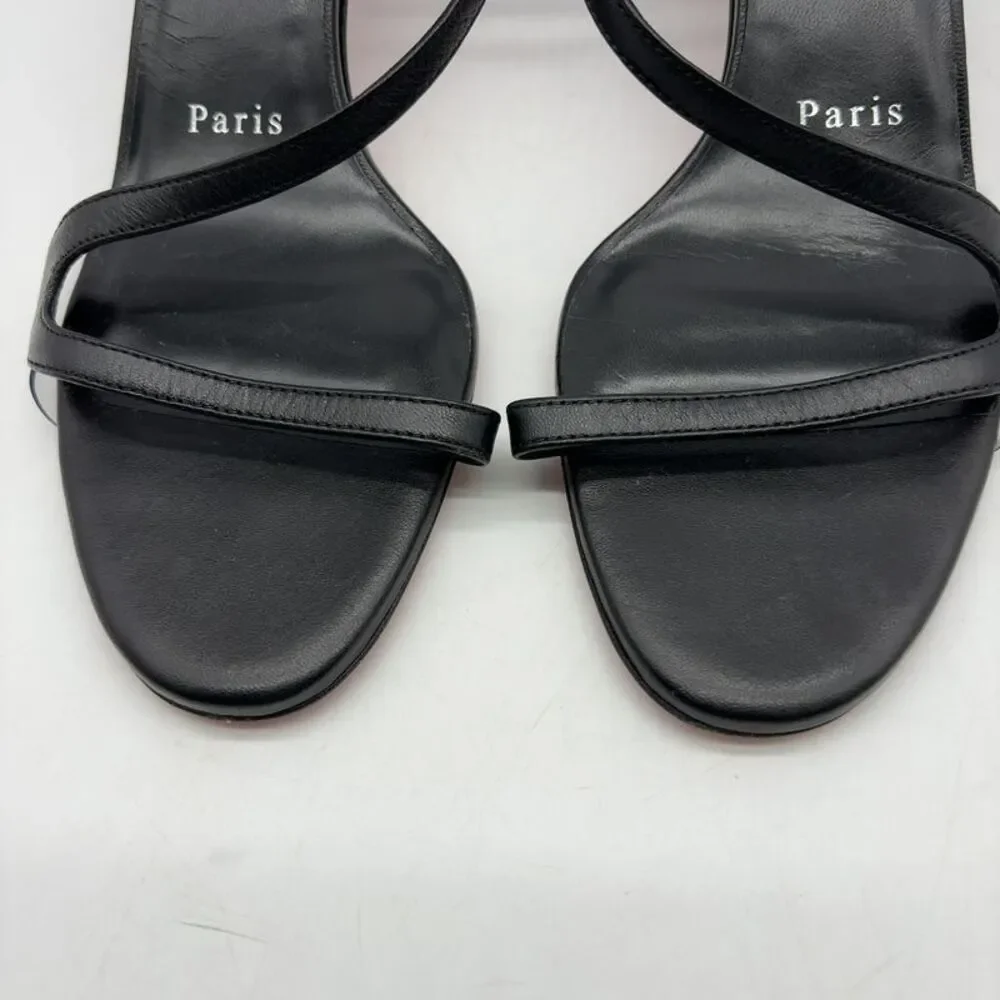Christian Louboutin Slingback Sandals in Black